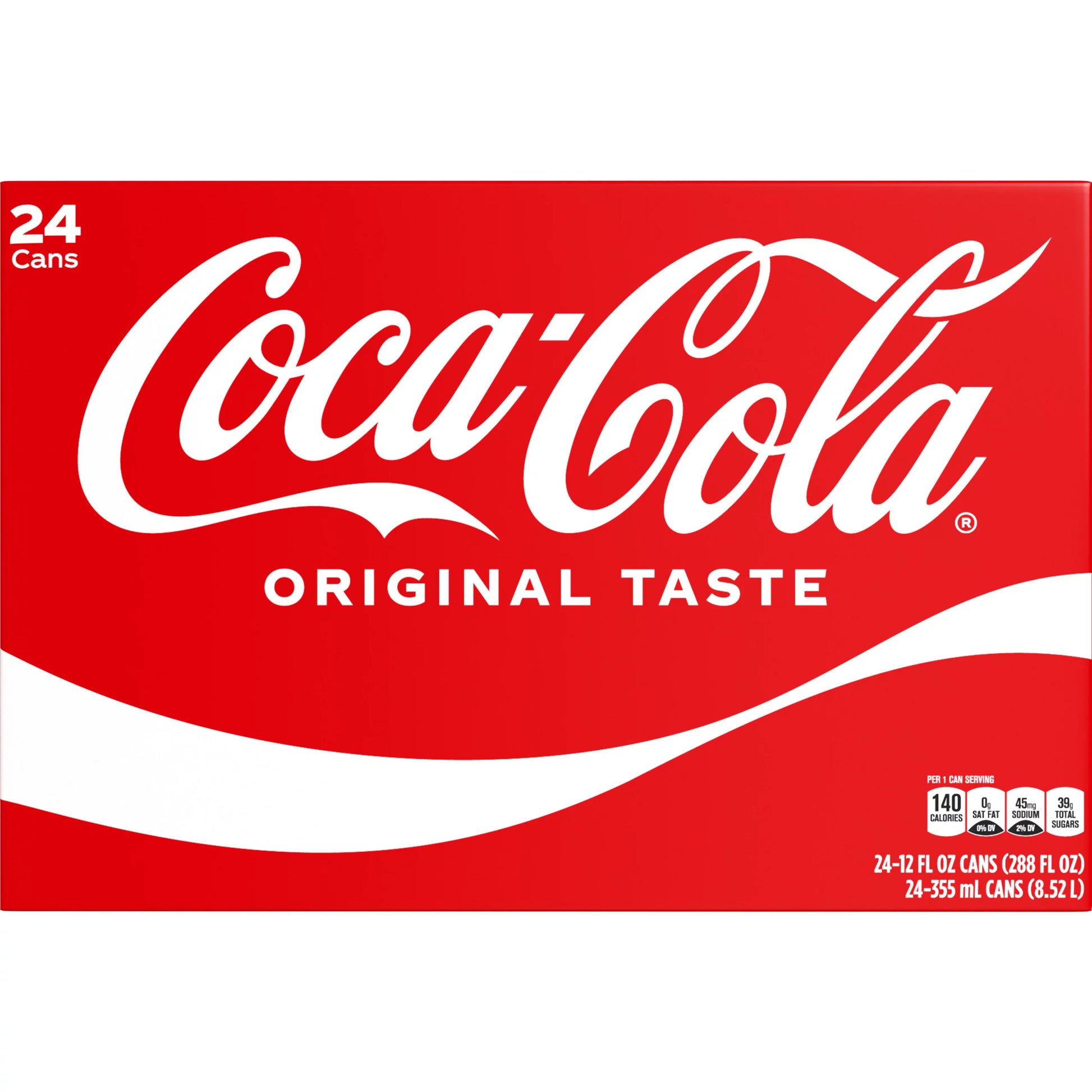 Coca-Cola Cola 24 x 12 fl. oz. bulk pack available from Crabtree Supply. Fast local delivery and nationwide shipping.