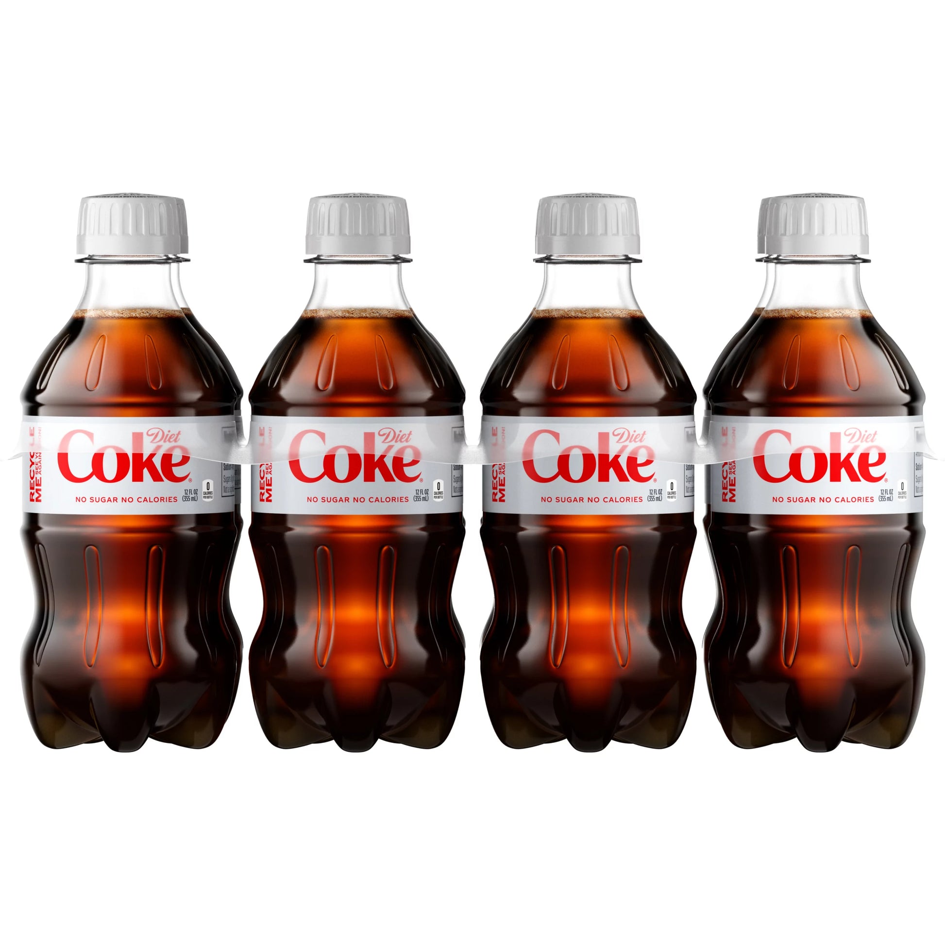 Diet Coke Soda Bottles 8 x 12 fl. oz. bulk pack available from Crabtree Supply. Fast local delivery and nationwide shipping.