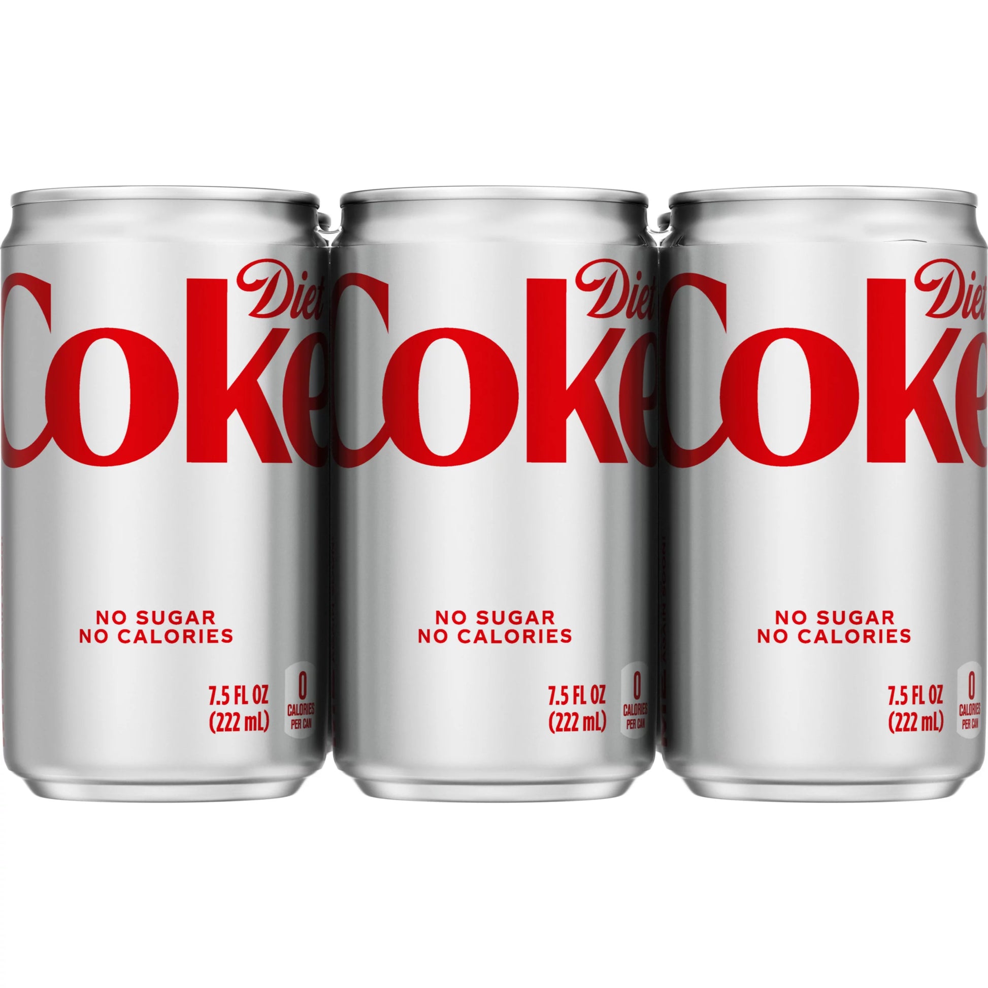 Diet Coke Soda Cans 6 x 7.5 fl. oz. bulk pack available from Crabtree Supply. Fast local delivery and nationwide shipping.