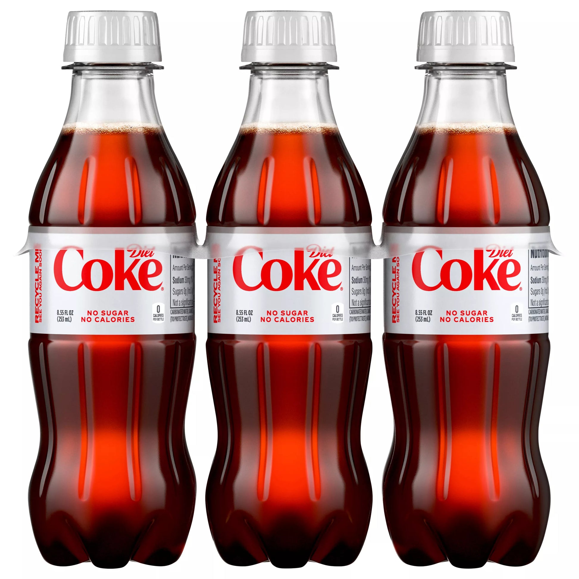 Diet Coke Soda Bottles 6 x 16.9 fl. oz. bulk pack available from Crabtree Supply. Fast local delivery and nationwide shipping.