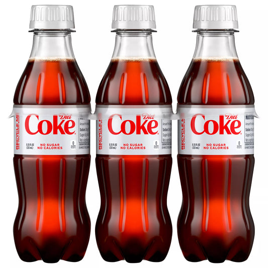 Diet Coke Soda Bottles 6 x 16.9 fl. oz. bulk pack available from Crabtree Supply. Fast local delivery and nationwide shipping.