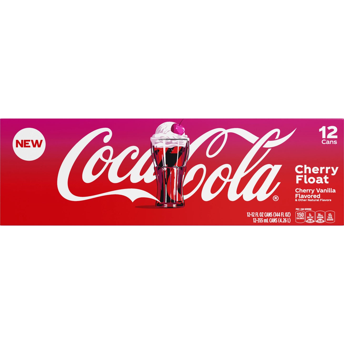 Coca-Cola Cherry Float Soda Cans 144 fl. oz. bulk pack available from Crabtree Supply. Fast local delivery and nationwide shipping.