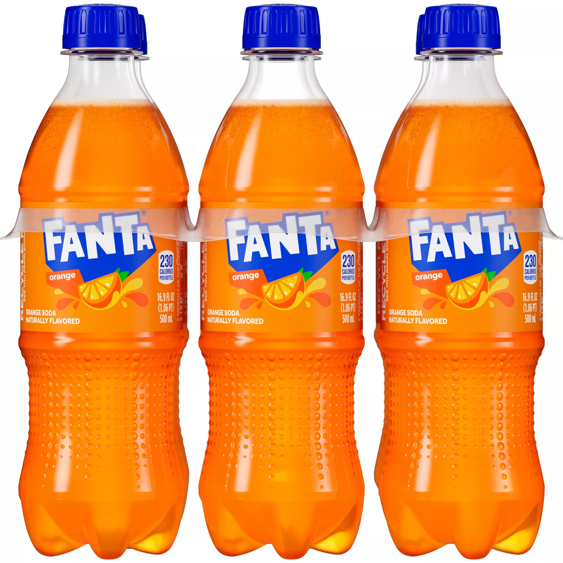 Fanta Orange Soda Bottles 6 x 16.9 fl. oz. bulk pack available from Crabtree Supply. Fast local delivery and nationwide shipping.