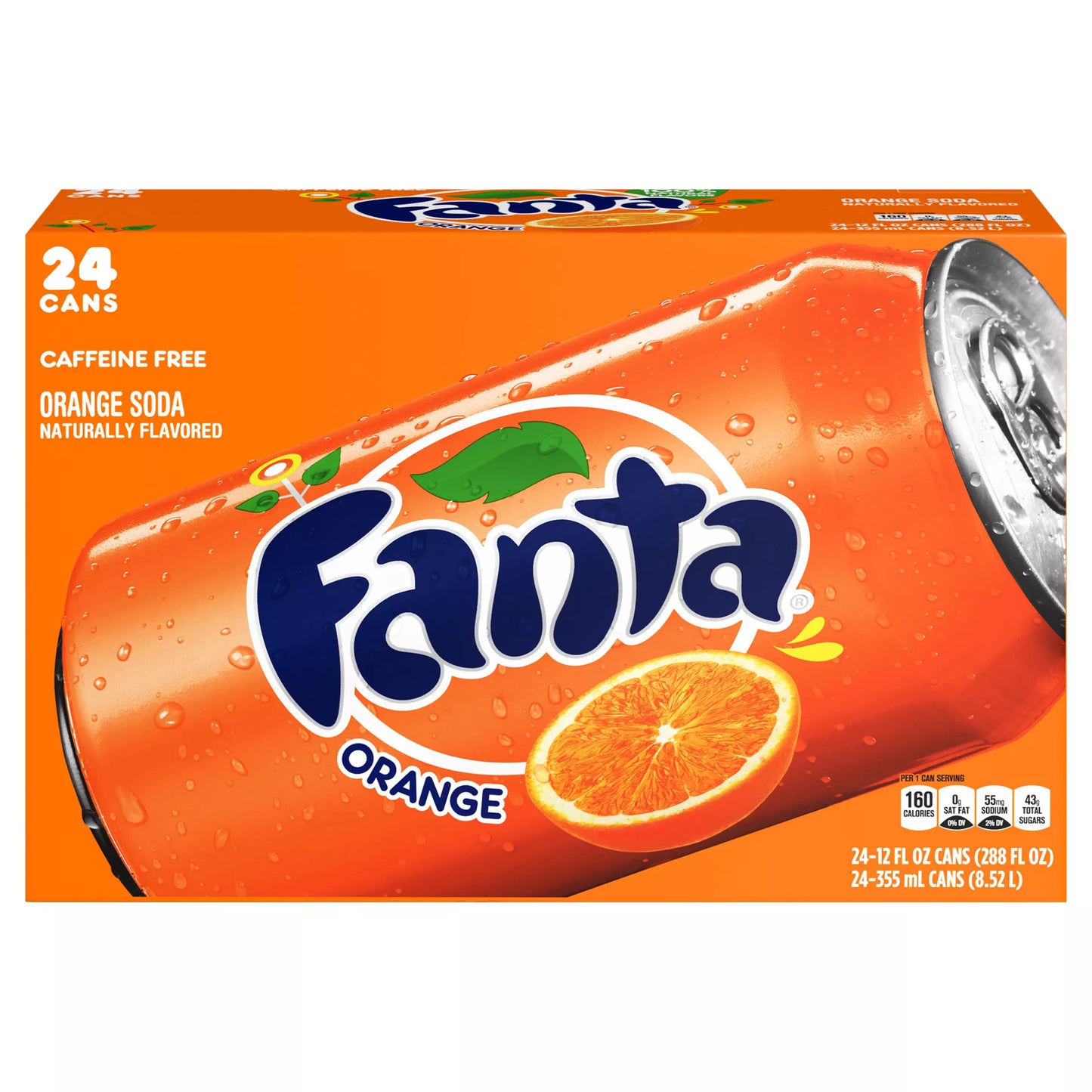 Fanta Orange Soda Economy Case (24 ct, 12 oz) bulk pack available from Crabtree Supply. Fast local delivery and nationwide shipping.