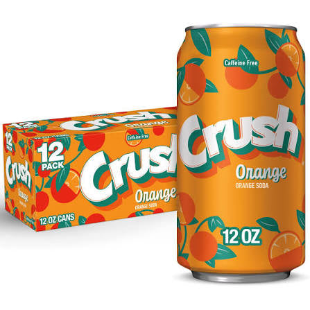 Crush Orange Soda Soda, Orange, 12 Pack 12 x 12 fl. oz. bulk pack available from Crabtree Supply. Fast local delivery and nationwide shipping.