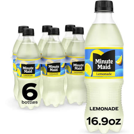 Minute Maid Lemonade Bottles 6 x 16.9 fl. oz. bulk pack available from Crabtree Supply. Fast local delivery and nationwide shipping.