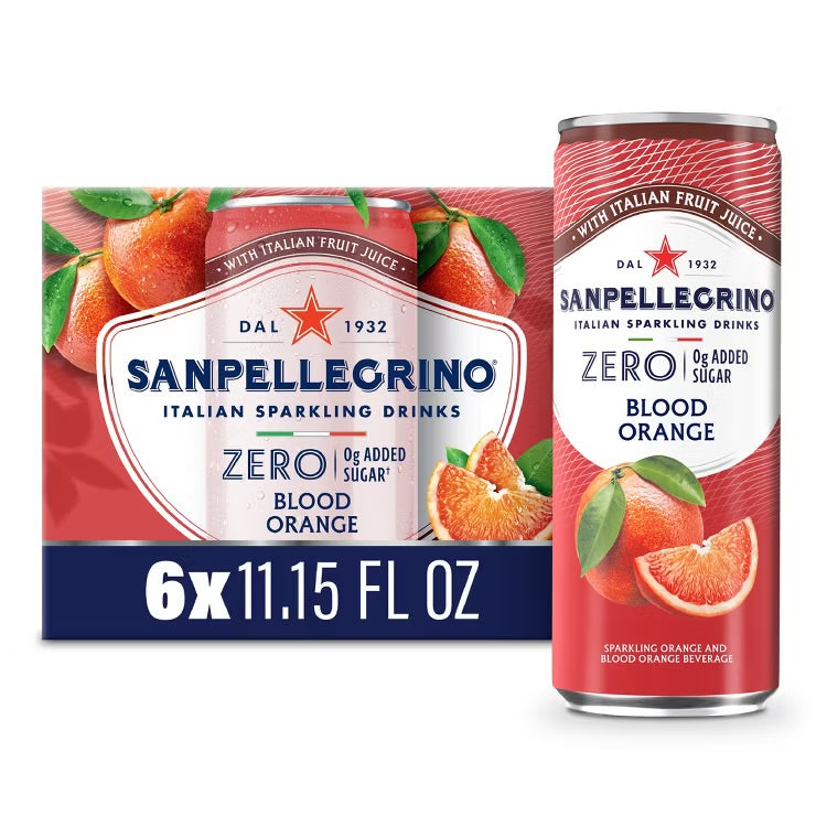 Sanpellegrino Beverage, Zero Added Sugar, Blood Orange, Sparkling 66.9 fl. oz. bulk pack available from Crabtree Supply. Fast local delivery and nationwide shipping.
