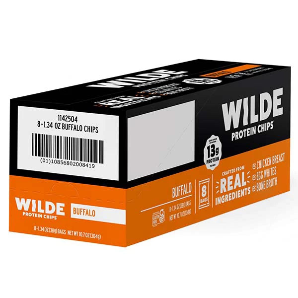 Wilde Buffalo Chicken Protein Chip Case, 10.7 oz.