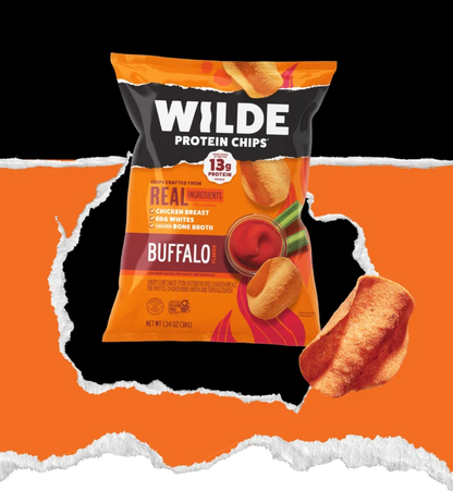 Wilde Buffalo Chicken Protein Chip Case, 10.7 oz. — product image 4