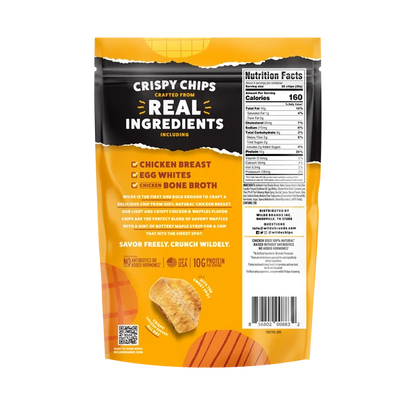 Wilde Chicken & Waffles Flavor Protein Chips, 1.34 oz. — product image 2