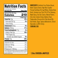 Wilde Chicken & Waffles Flavor Protein Chips, 1.34 oz. — product image 3