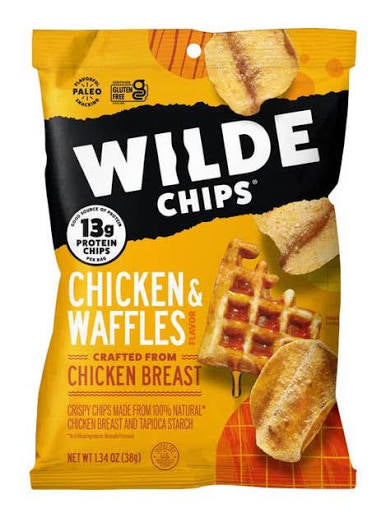 Wilde Chicken & Waffles Flavor Protein Chips, 1.34 oz.