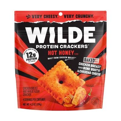 Wilde Hot Honey Protein Crackers, 4.2 oz.