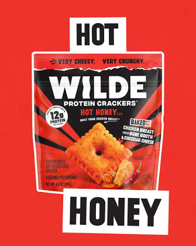 Wilde Hot Honey Protein Crackers, 4.2 oz. — product image 4