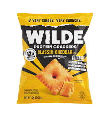 Wilde Classic Cheddar Protein Crackers, 4.2 oz.