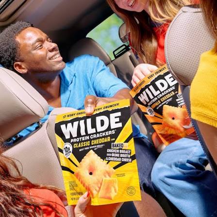Wilde Classic Cheddar Protein Crackers, 4.2 oz. — product image 3