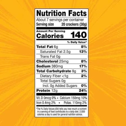 Wilde Classic Cheddar Protein Crackers, 4.2 oz. — product image 5