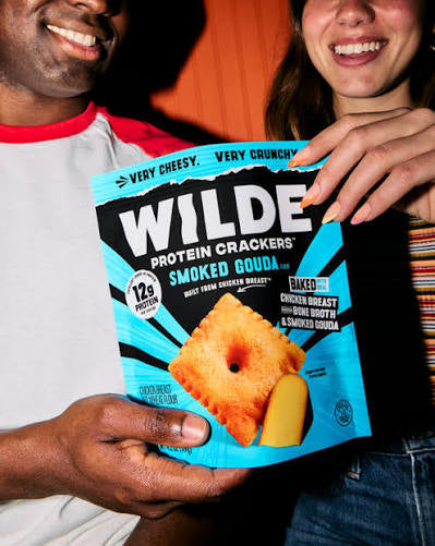 Wilde Smoked Gouda Protein Crackers, 4.2 oz. — product image 5