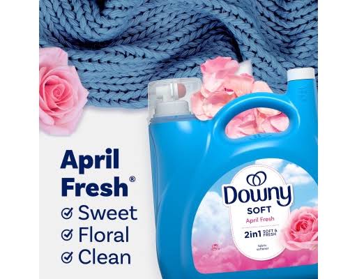 Downy Soft & Fresh Fabric Softener, April Fresh, 257 Loads, 150 fl. oz.