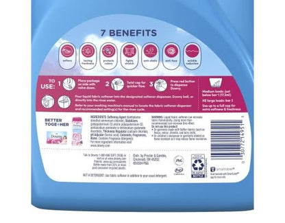Downy Soft & Fresh Fabric Softener, April Fresh, 257 Loads, 150 fl. oz.